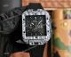 Hublot New 2024 Square Bang Unico Watches Gray Carbotech-QuickSwitch Strap (3)_th.jpg